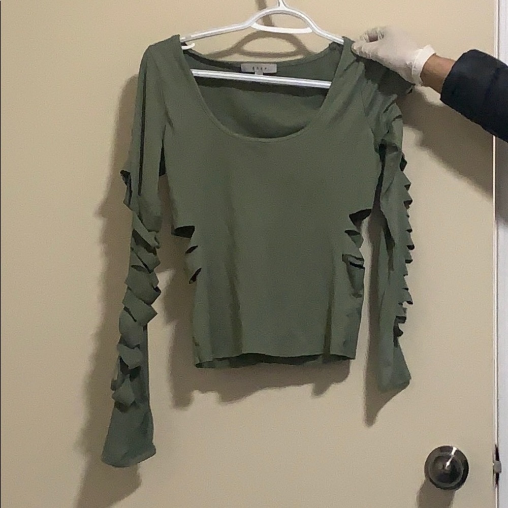 Cut out arms and ribs